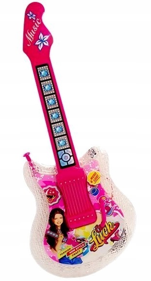 GITARA DLA DZIECI ROCKOWA ŚWIECI GRA STRUNY Kod producenta QL90043