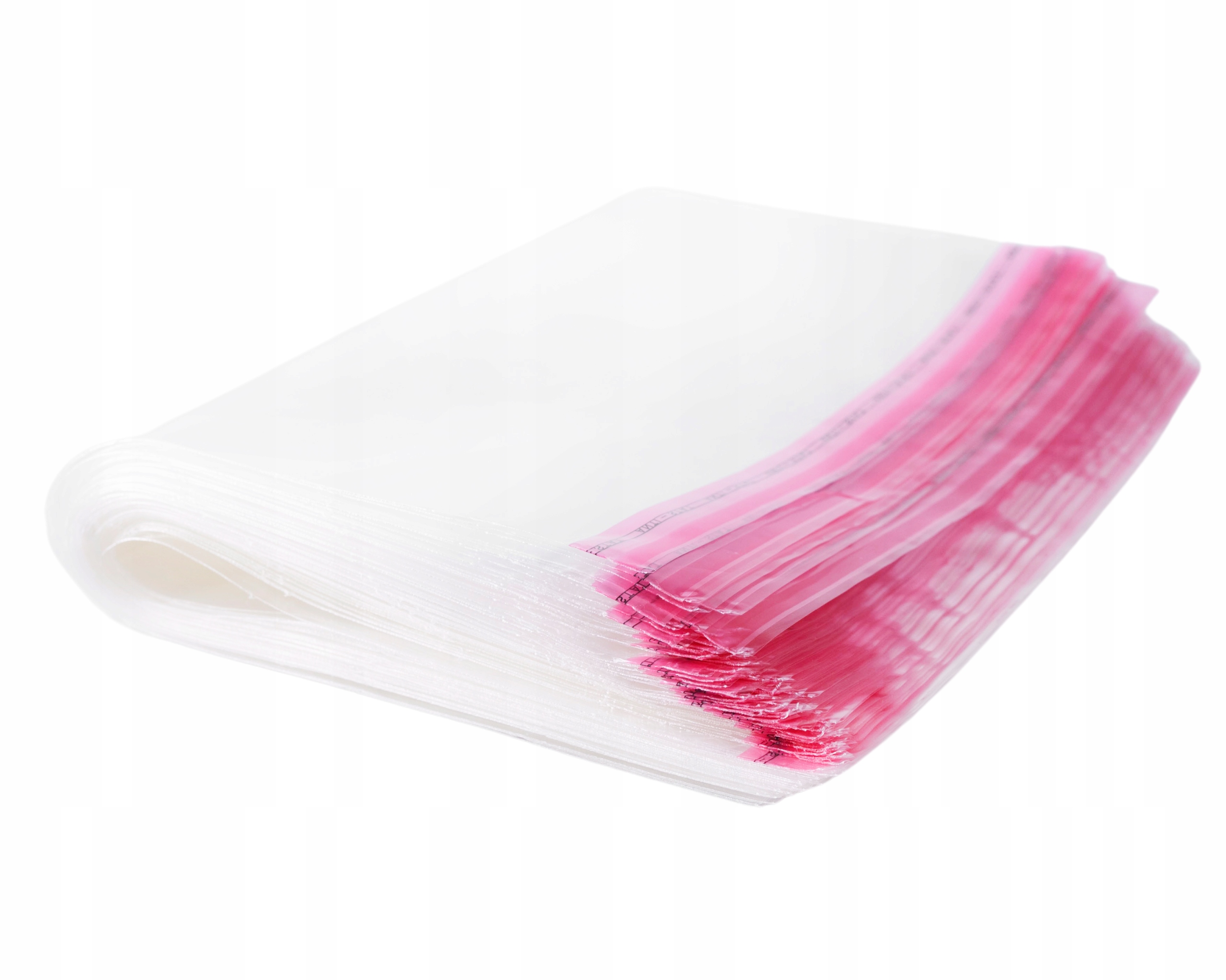 TORBY WORECZKI CELOFANOWE BG Z TASMA 15x20+5cm Marka inny