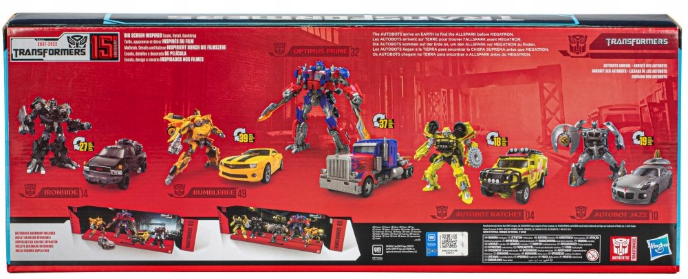 Transformers Studio Series 15. Rocznica 5 figurek OPIS !!! Typ zestaw