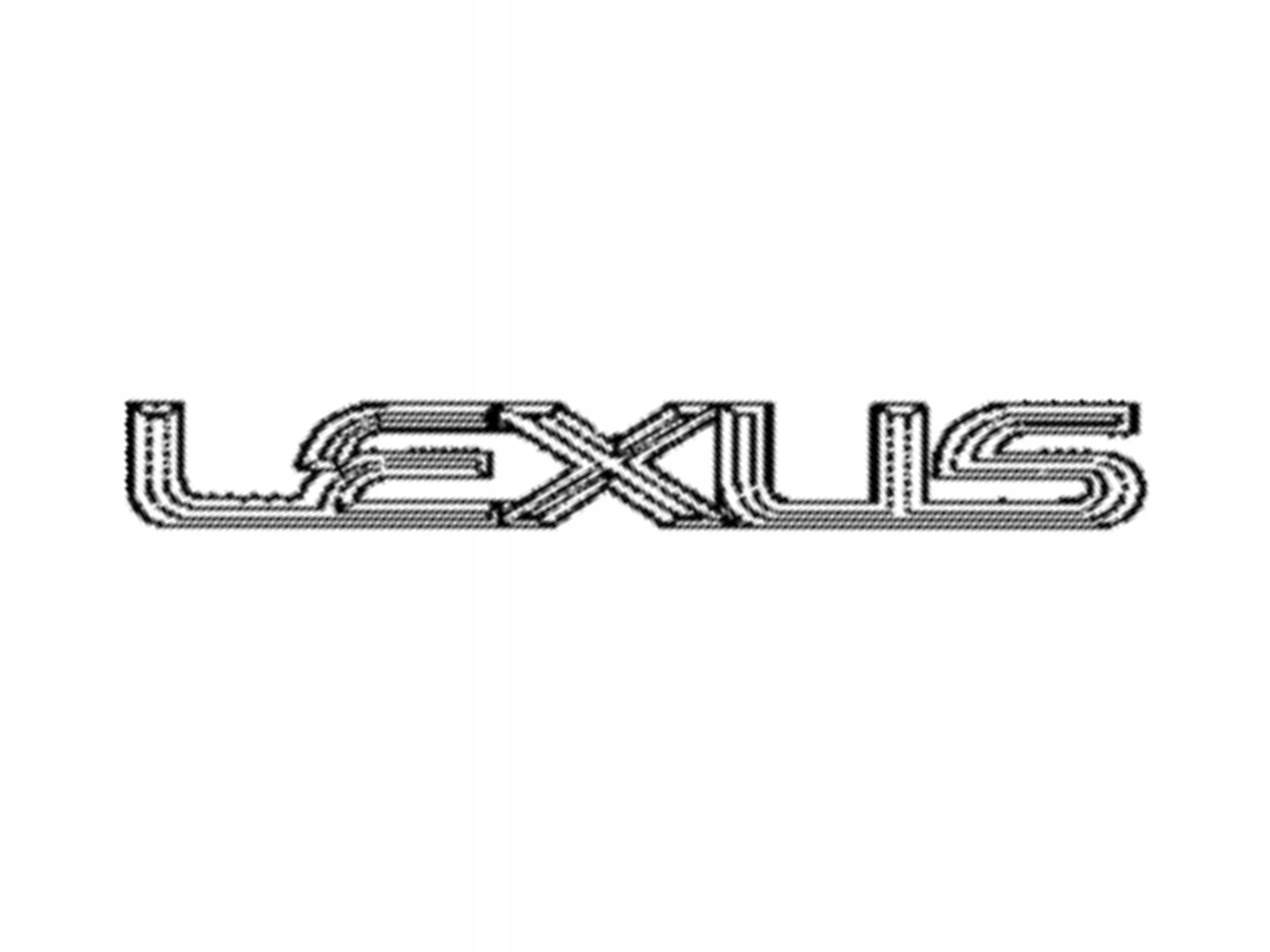 Lexus Ls350 Chrómovaný emblém Lexus 75441-50150 Oe