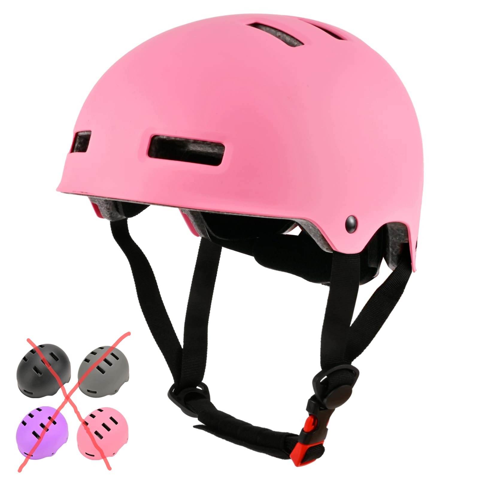Kask rowerowy CoolRide SafeKid Regulowany dla dzieci i dorosłych rozmiar M