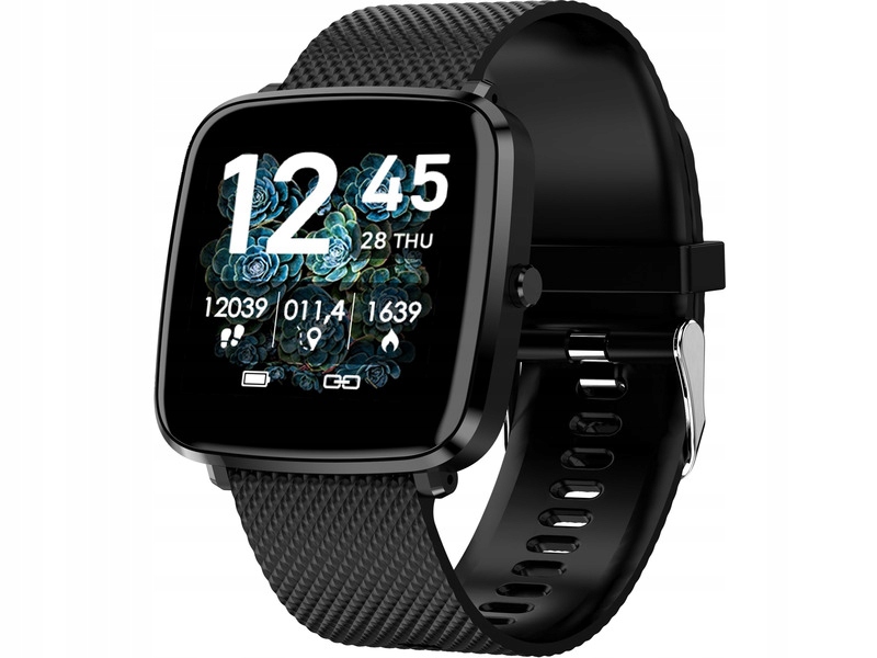 Smartwarch sportowy Bemi Odi Ekg Czarny