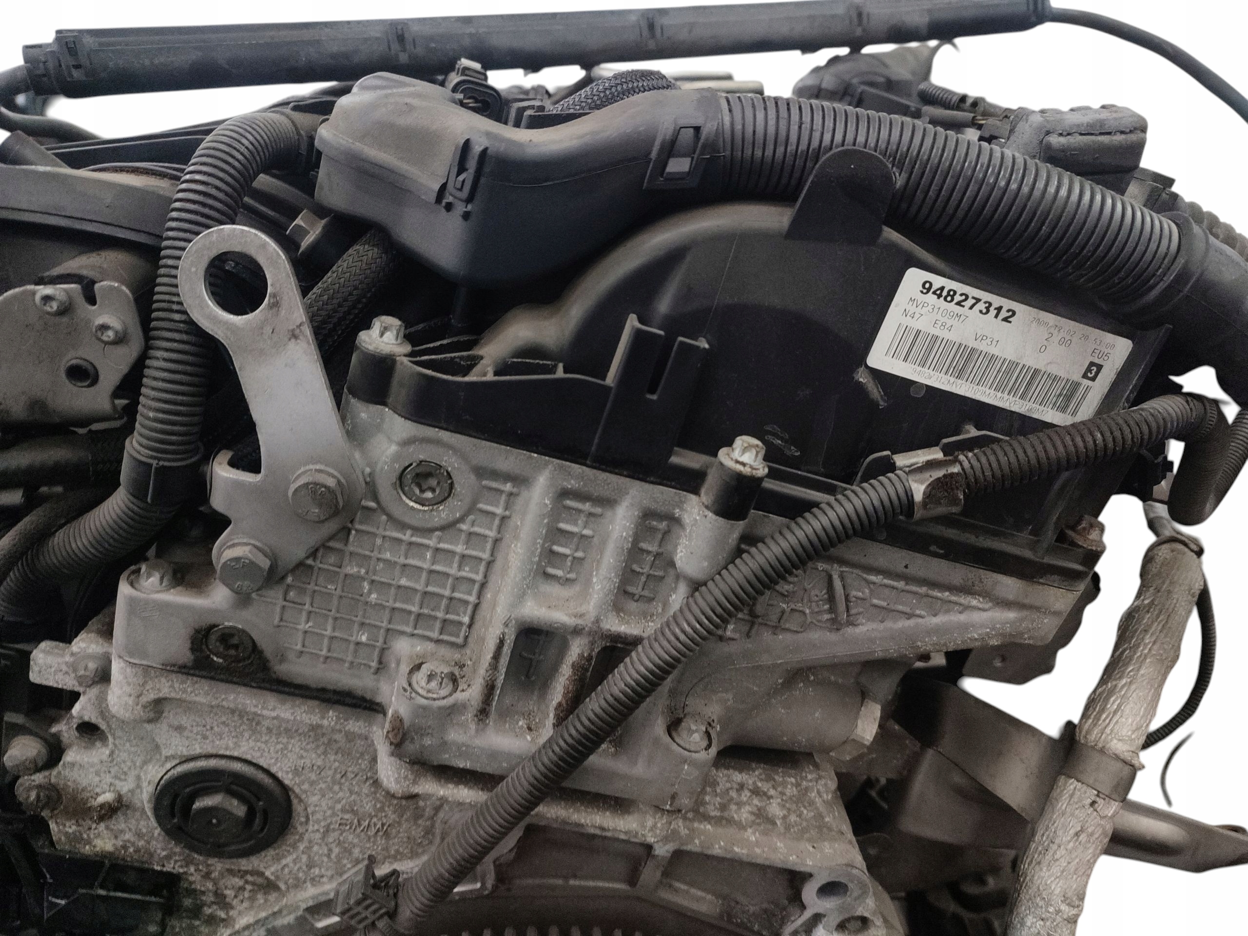 engine complete BMW X1 E84 2.0 D 177KM N47D20C XDRIVE 207 TYS FILM