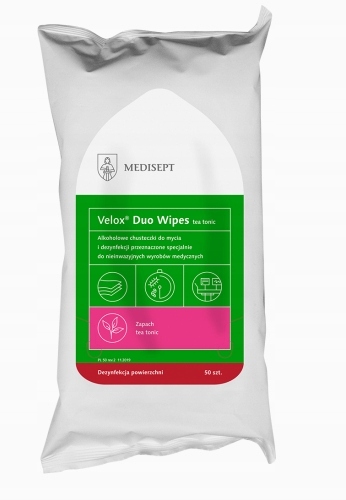 

Velox Mediwipes chusteczki dezynfekcji 50szt.