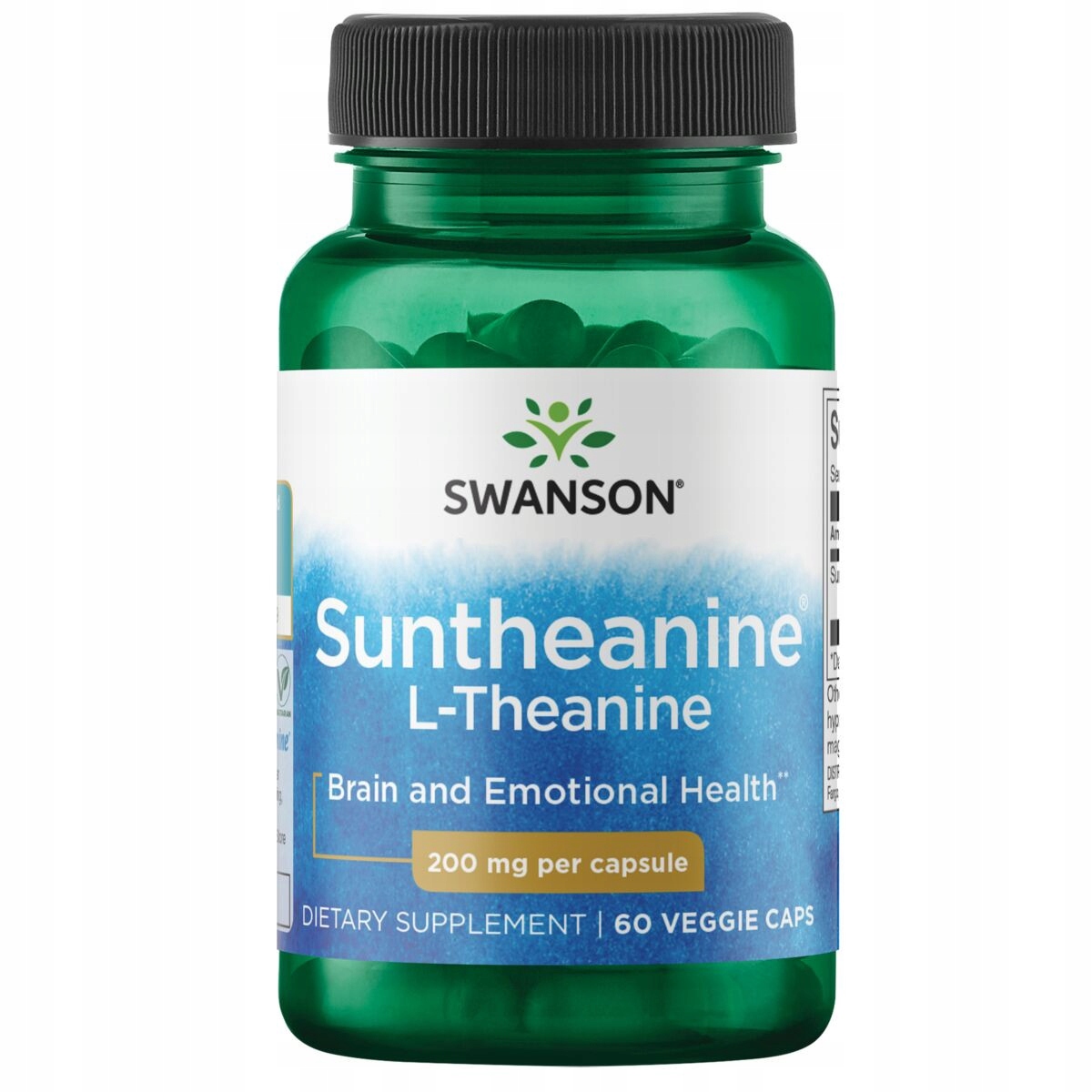 Swanson Suntheanine L-Theanin 200 mg (60 kapslí)