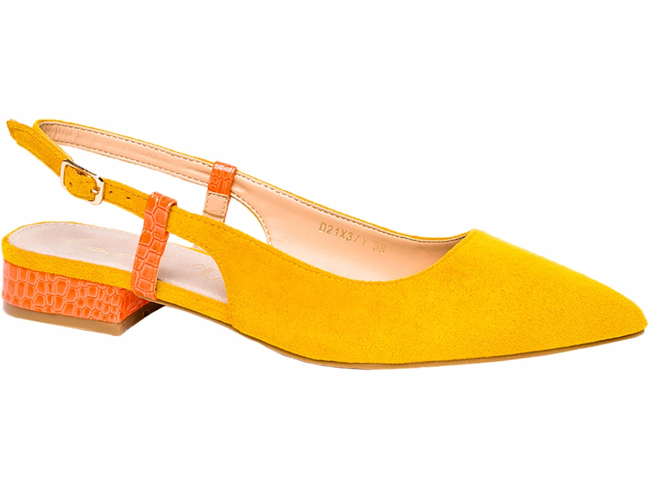 

Baleriny Buty Wiosenne Ze Skórzaną Wkładką New 38