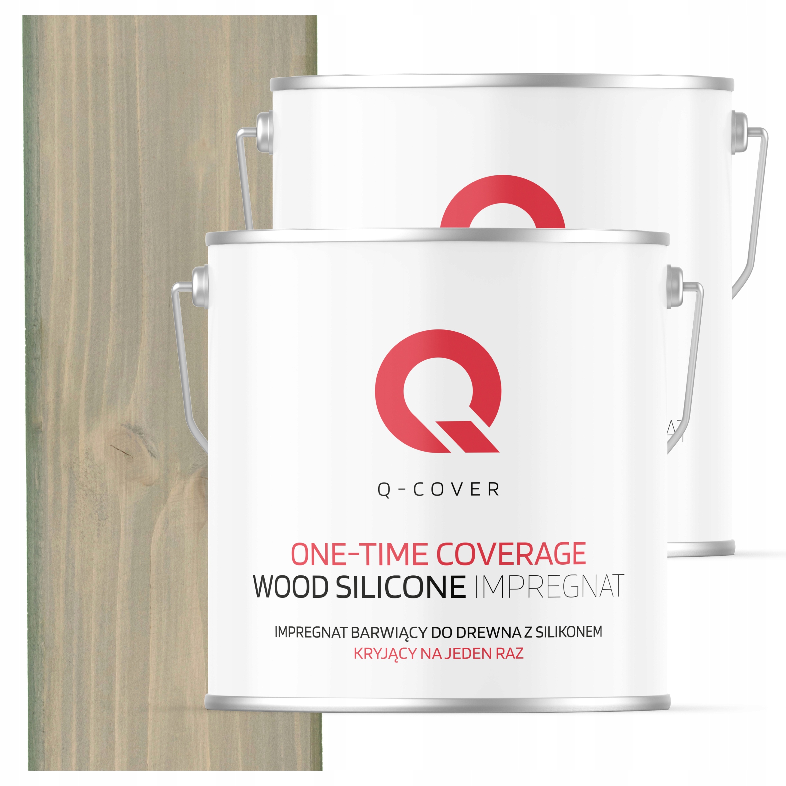 Impregnát na drevo Farba Pro Classic 5L Silná Farba Naraz Šedá Jasná