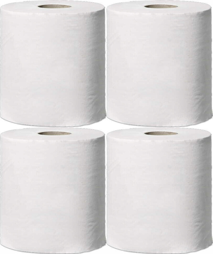 CZYśCIWO PAPIEROWE TORK 2-warstwowe do dozownika Rafle 150M białe x4