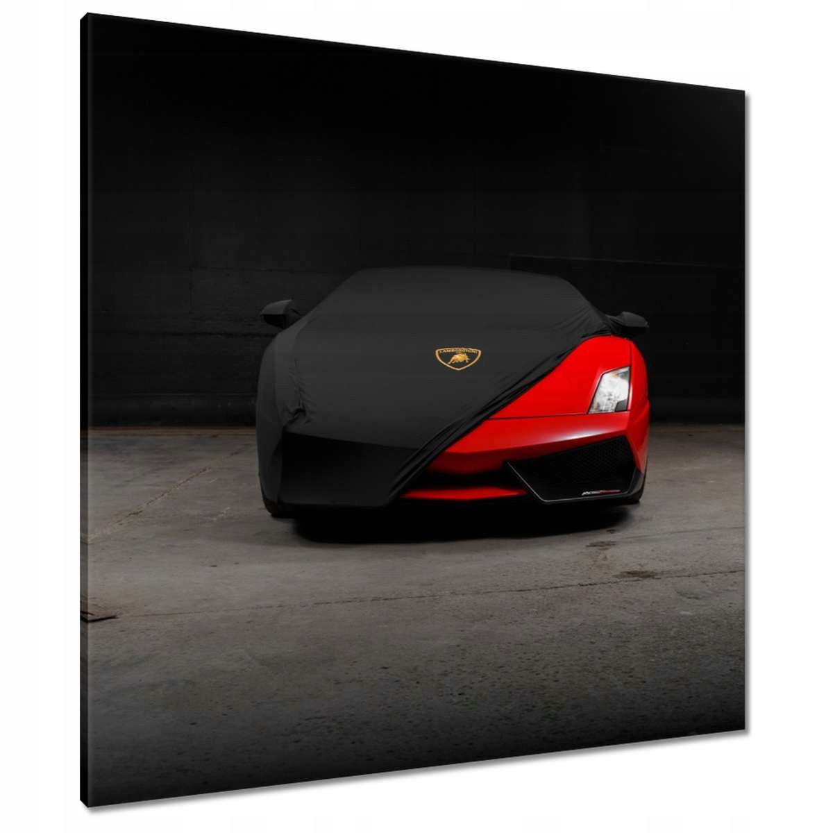 Obrazy 80x80 Červené sportovní auto