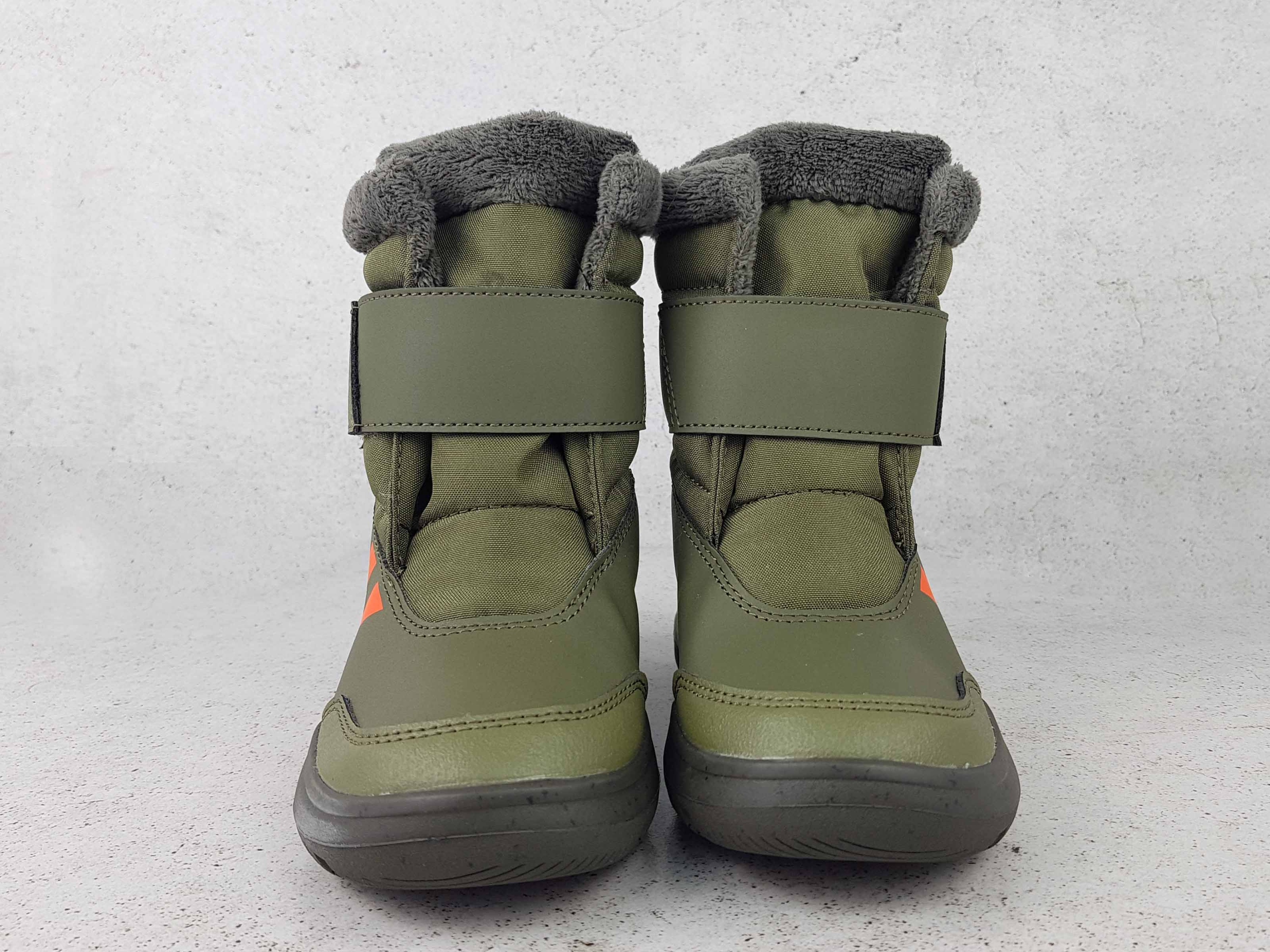 ADIDAS WINTERPLAY ZIMOWE ŚNIEGOWCE OCIEPLANE RZEP Długość wkładki wew. 20 cm