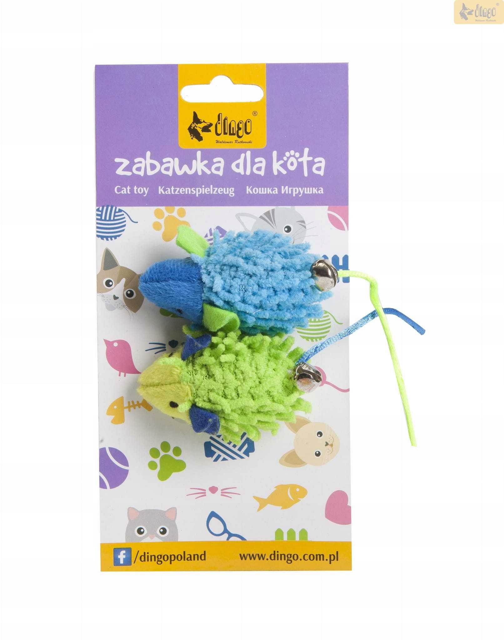 

Zabawka dla kota - myszki mop Dingo Niebieski