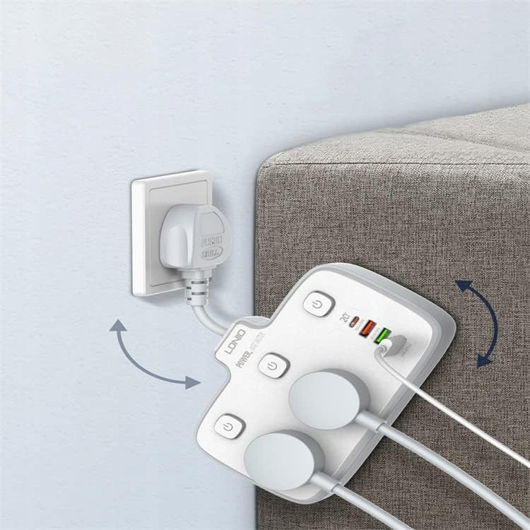 LISTWA ZASILAJĄCA ŁADOWARKA 20W USB C ROZDZIELACZ Kod producenta LDNIO-ADAPTER-PL-2