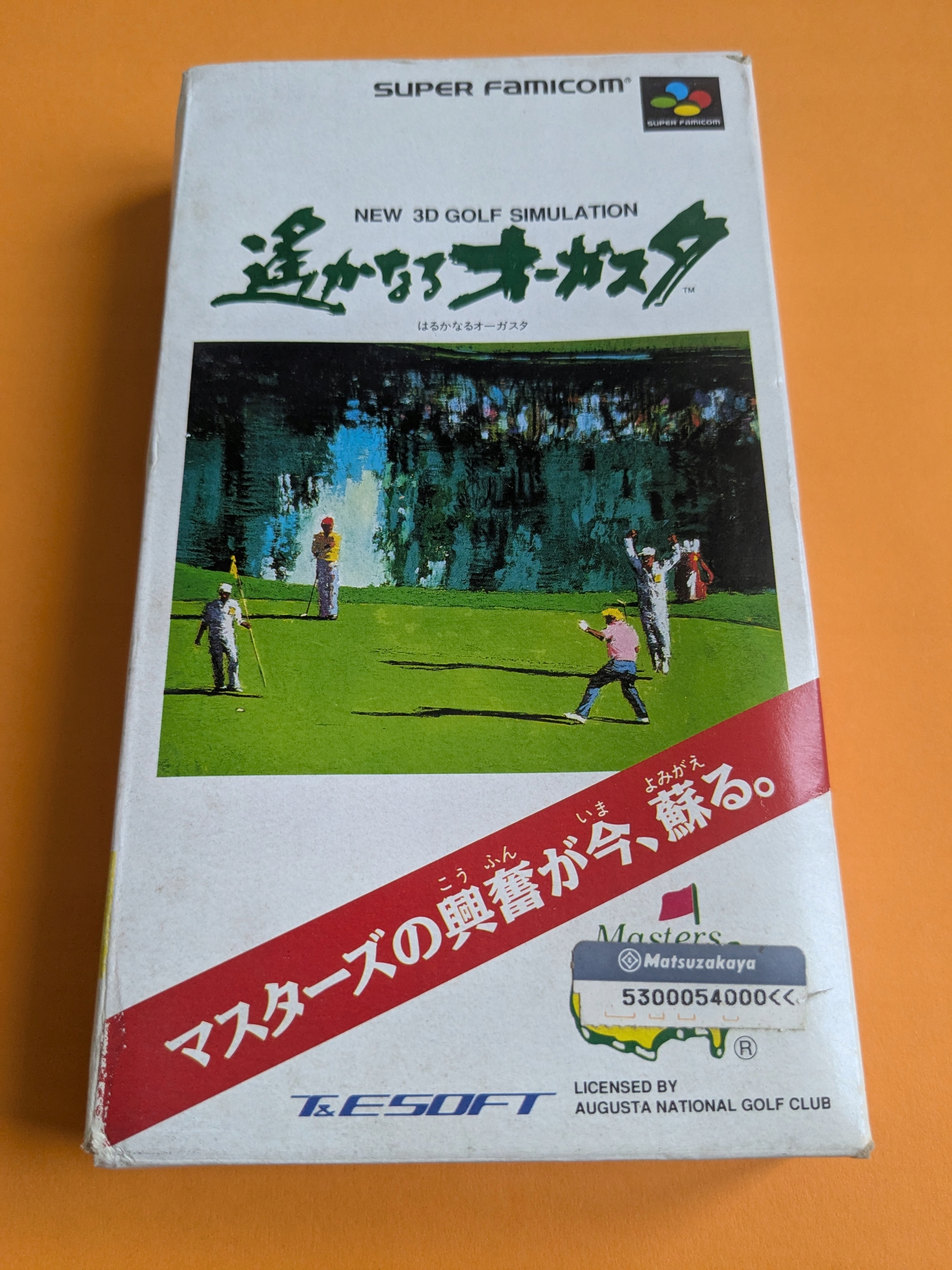 New 3D Golf Simulation - Nintendo Super Famicom NTSC-J