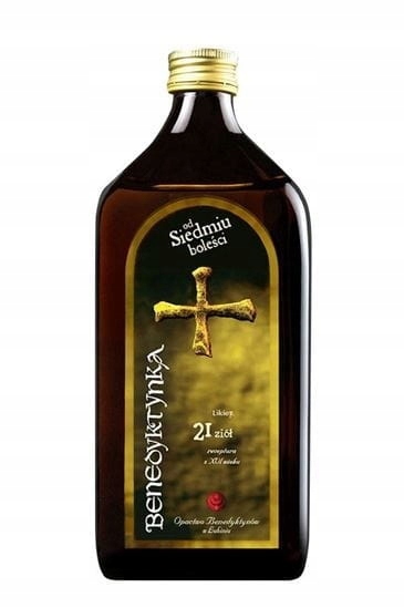 Benedyktynka 21ZIÓŁ Oryginalna Od Zakonników 500ml