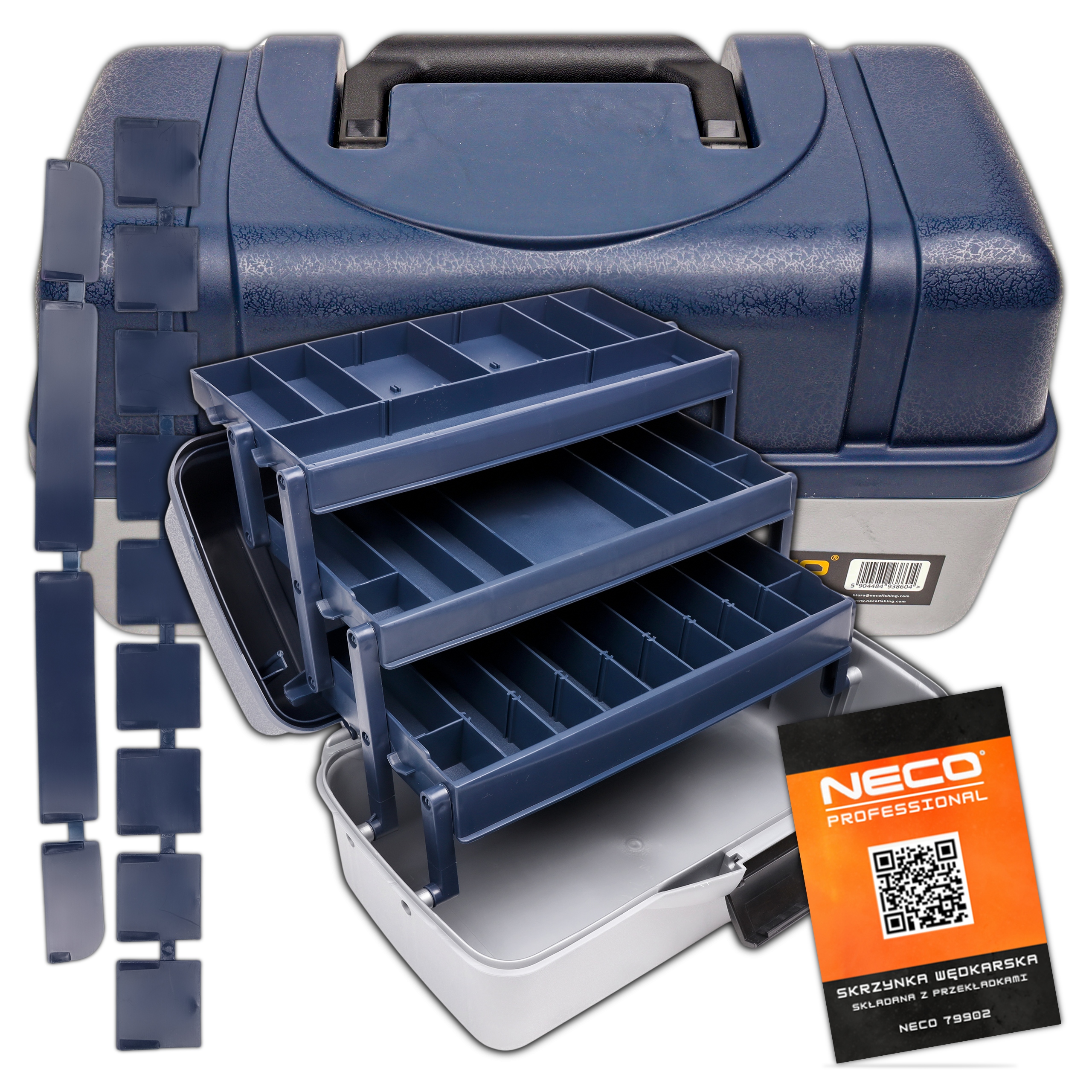 Skrzynka Wędkarska Pudełko Wędkarskie Na Akcesoria