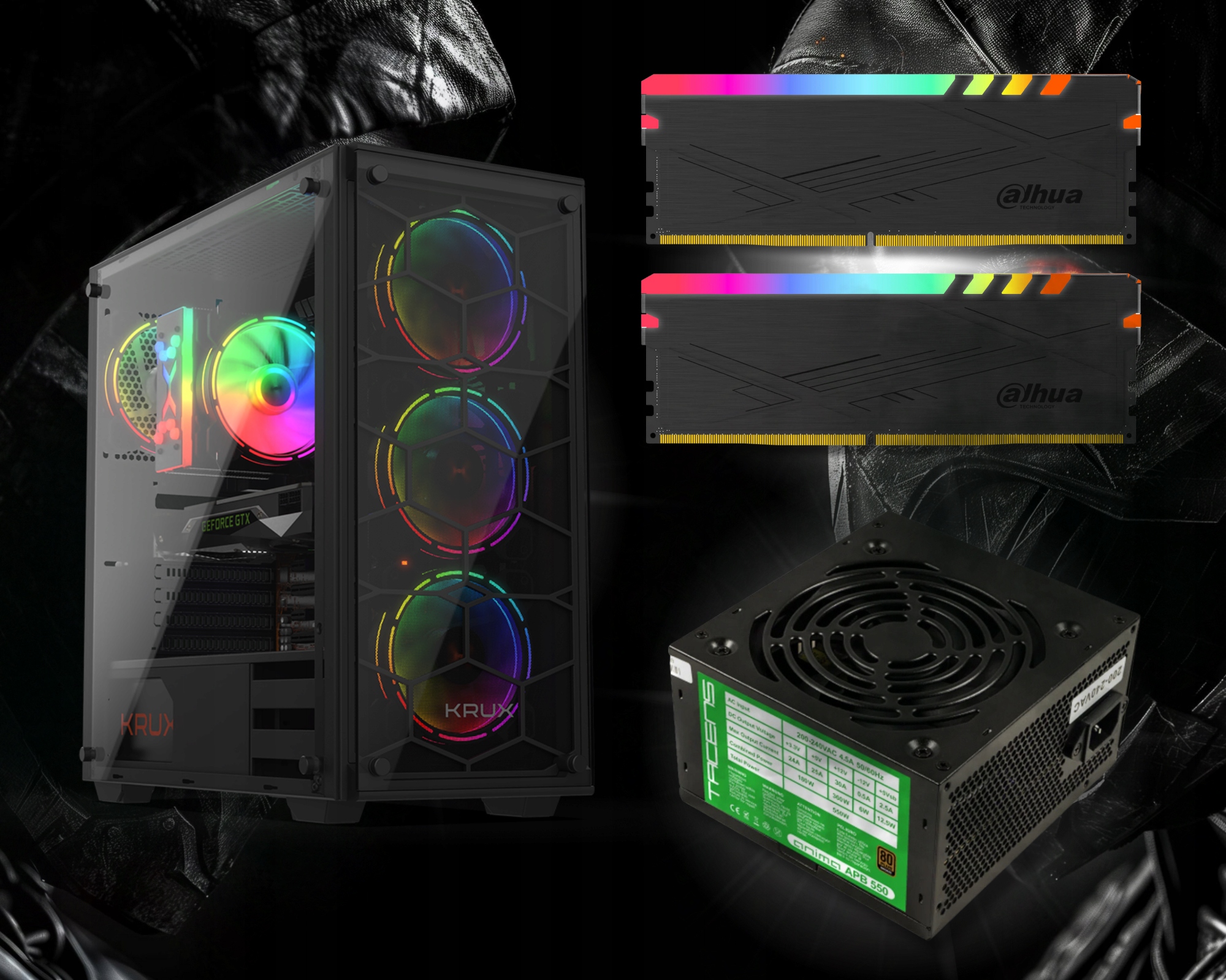 Komputer Gamingowy I5-10400F 4,3GHz | RTX 3060 12GB | 32GB 1TB