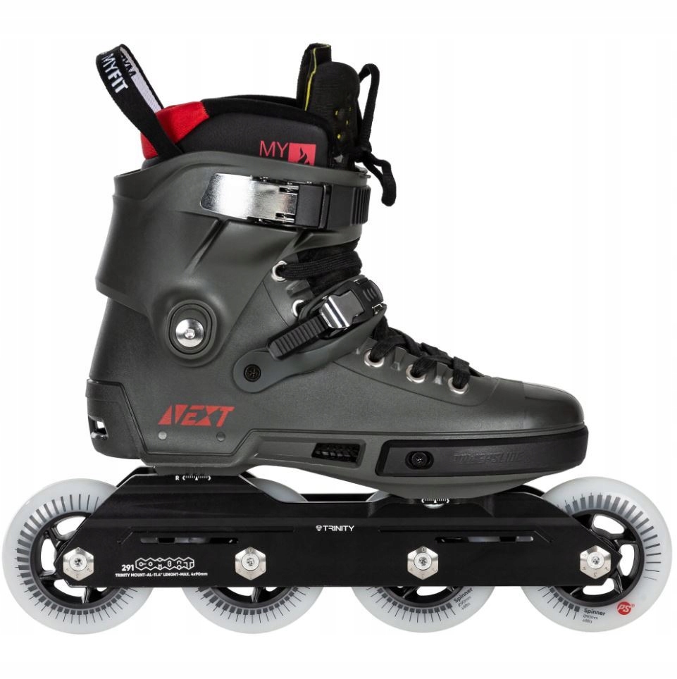 Powerslide Rolki Powerslide Next Charcoal 90 Trinity, 36-37, 4x,