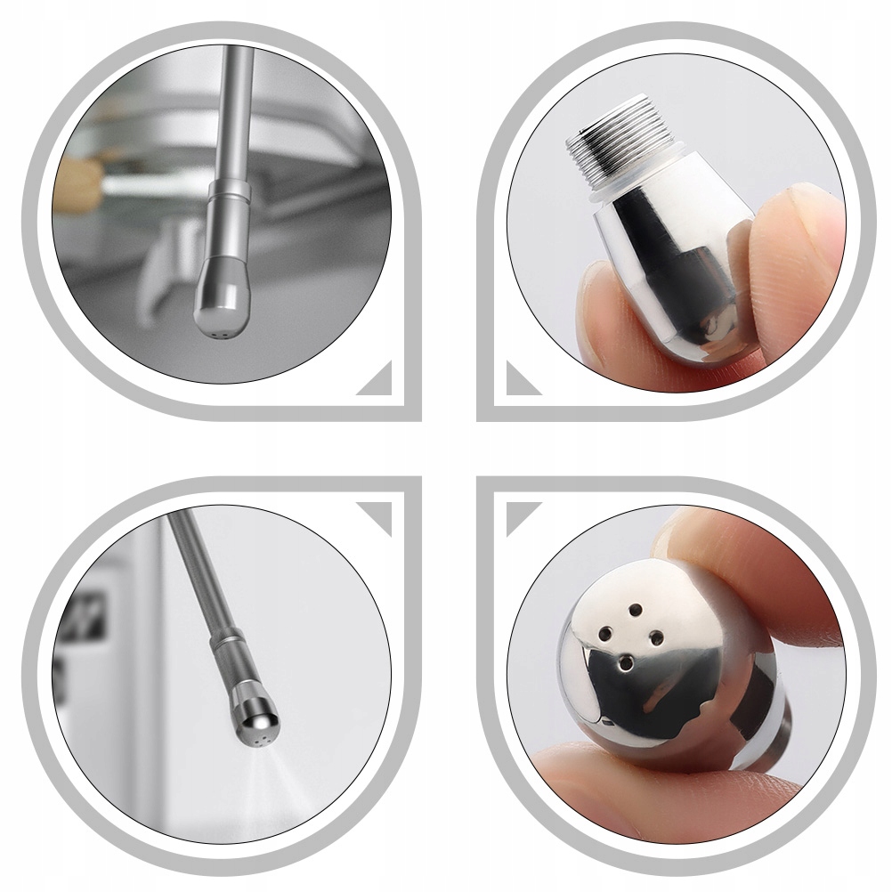 DOMOWY EKSPRES DO KAWY DYSZA PAROWA ZE STALI Marka inna