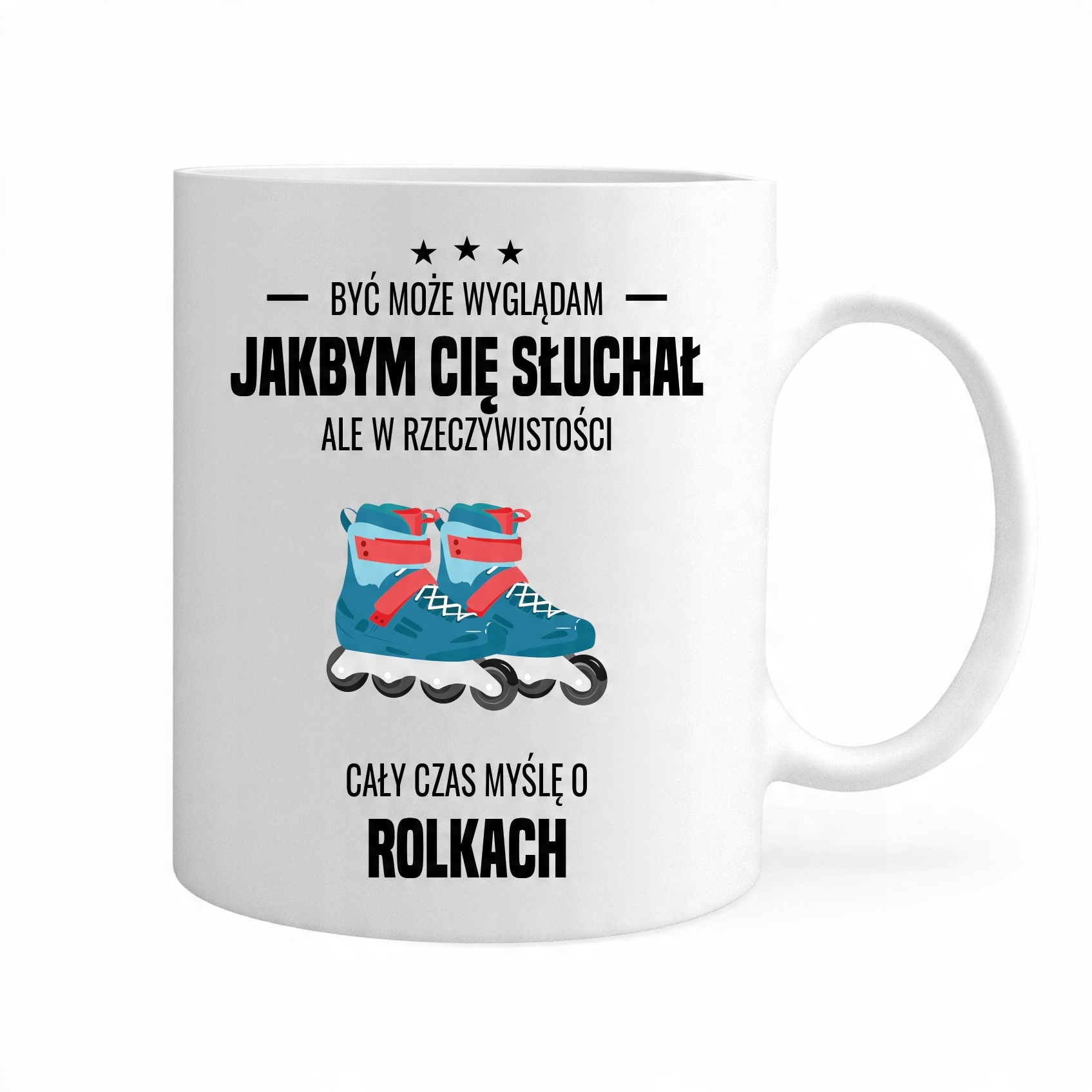 

Kubek Cały Czas Myślę O Rolkach Gift