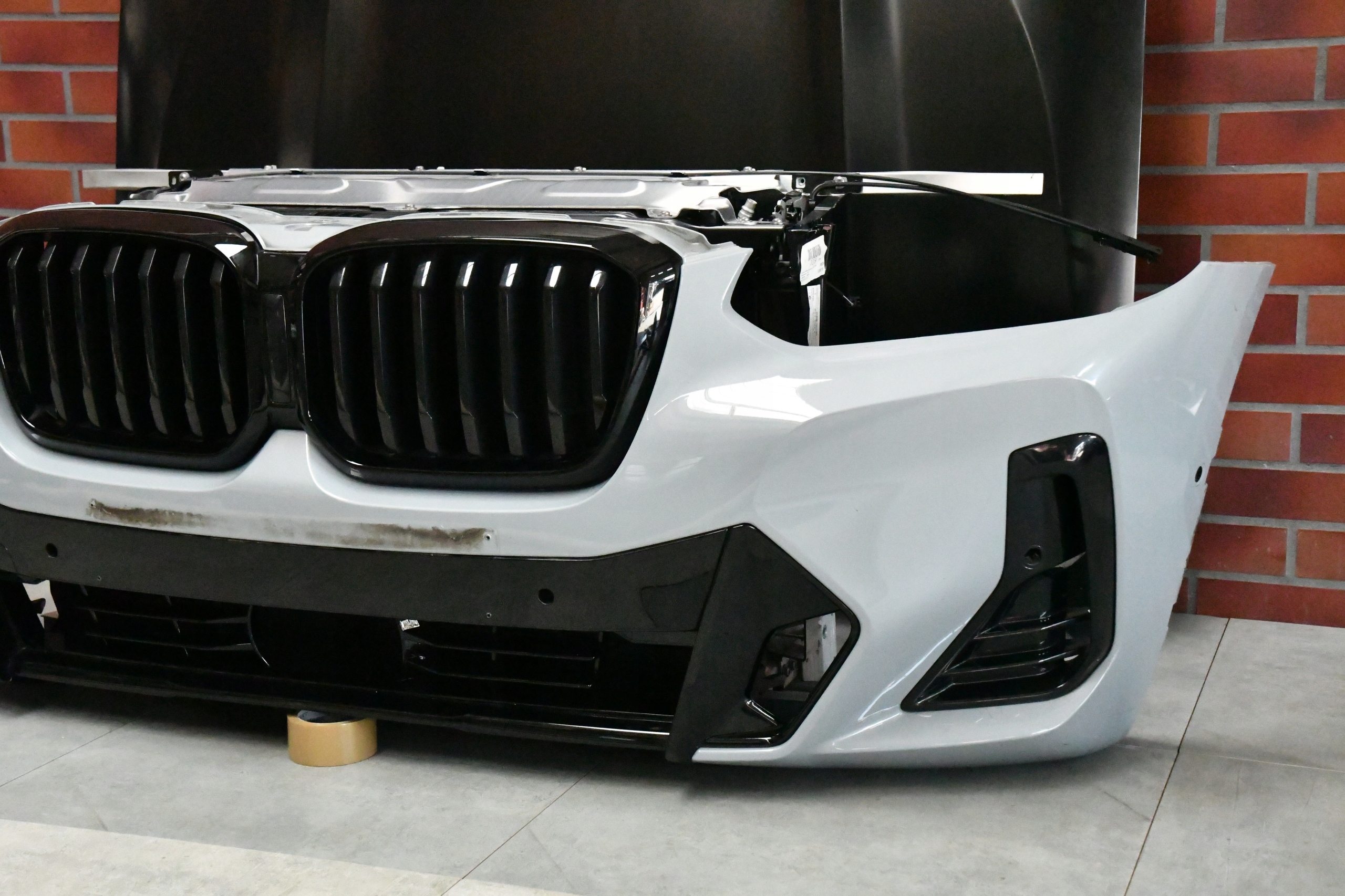 bumper front panel, wall radiator bonnet BMW X3 G01 X4 G02 LCI m-packet
