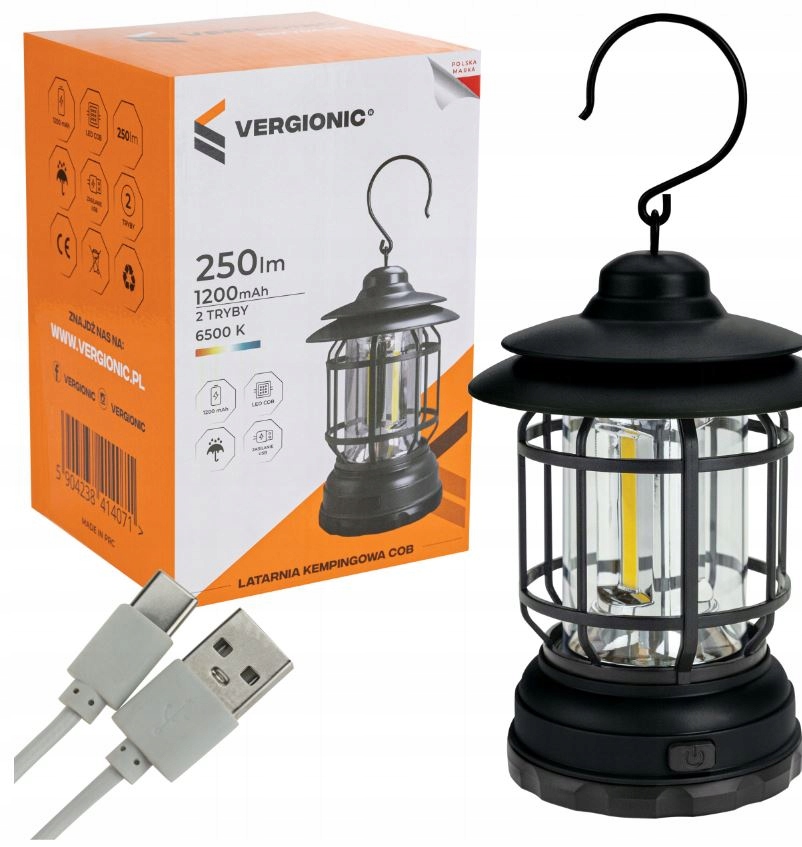 

Lampa Kempingowa Latarnia Lampion Led Akumulator
