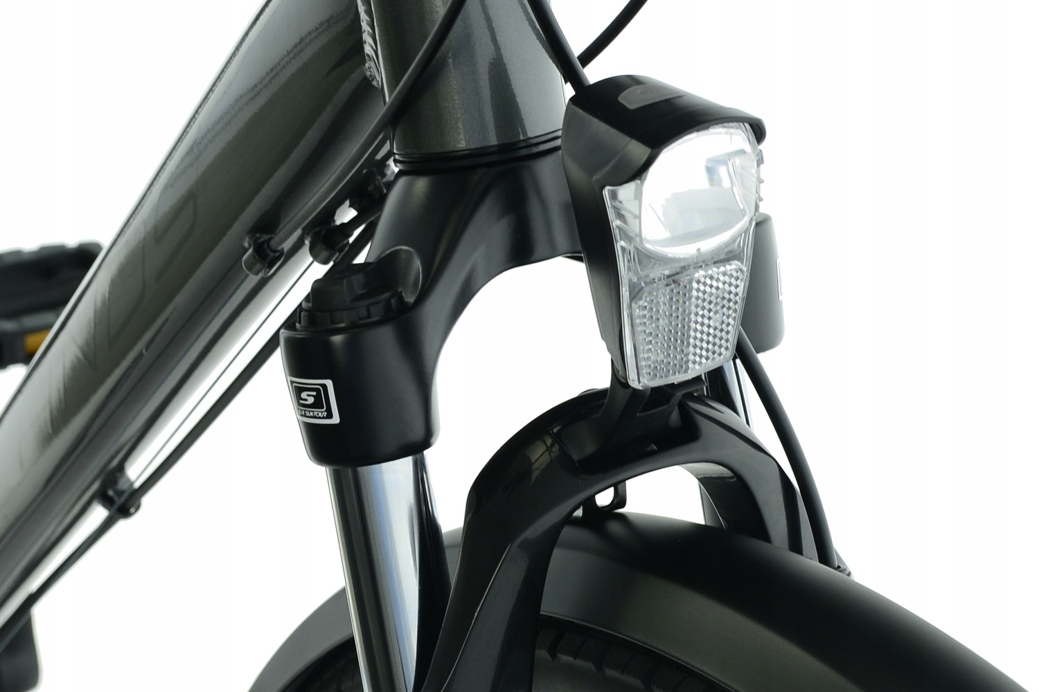 Rower Trekkingowy Kands 28 Verso V1 r21' grafitowy SHIMANO HYDRAULIKA r25M