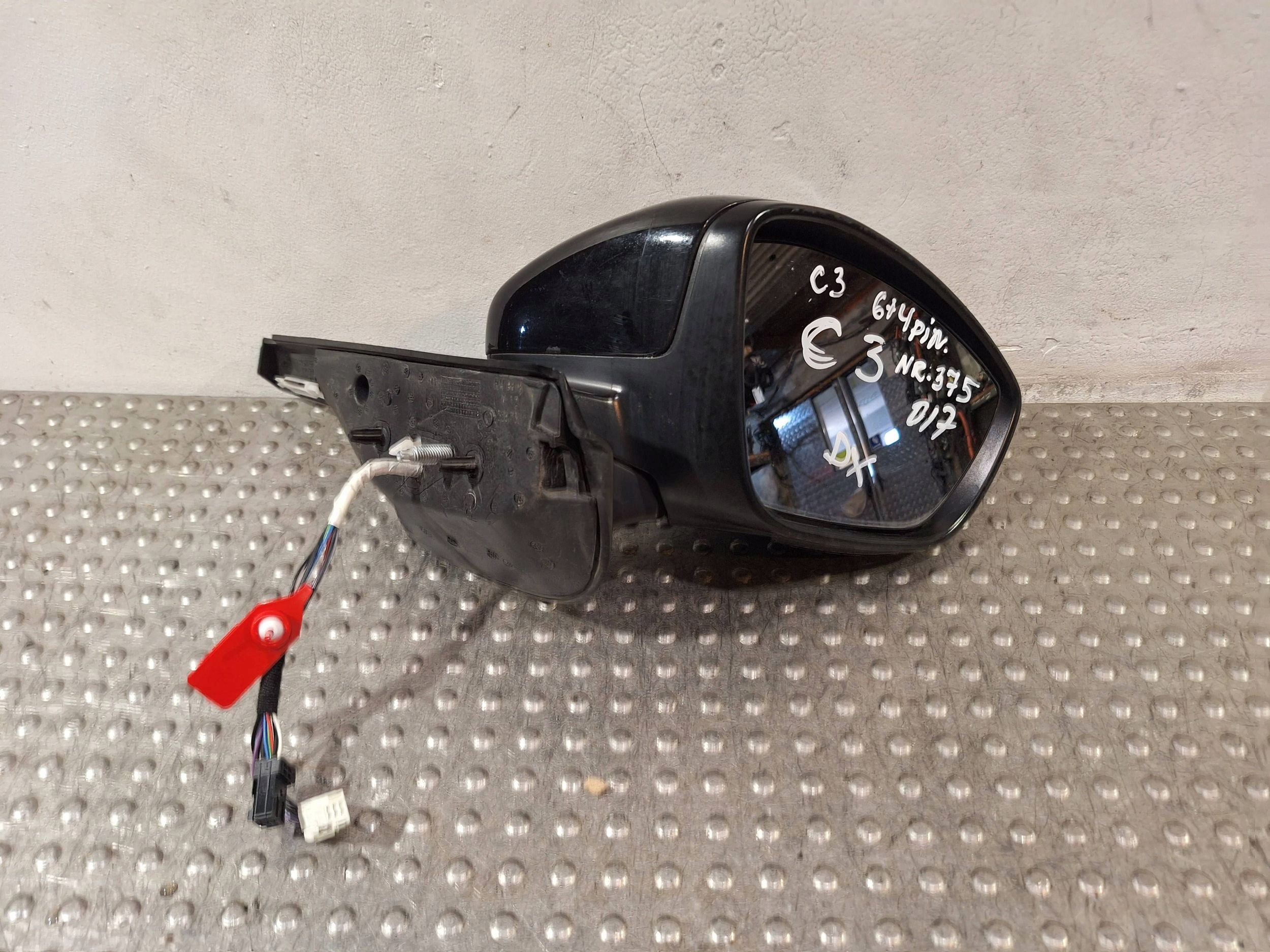 mirror exterior right 6+4 10 PIN CITROEN C3 III 16