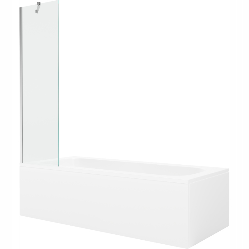 Mexen Vega obdélníková vana 160 x 70 cm s zástěna