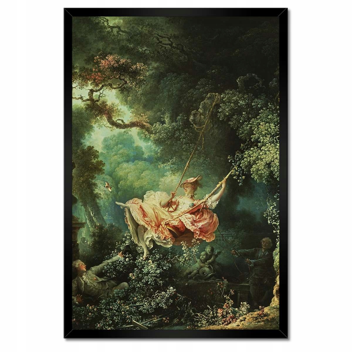 Plakáty v rámu 40x60 Houpačka Fragonard