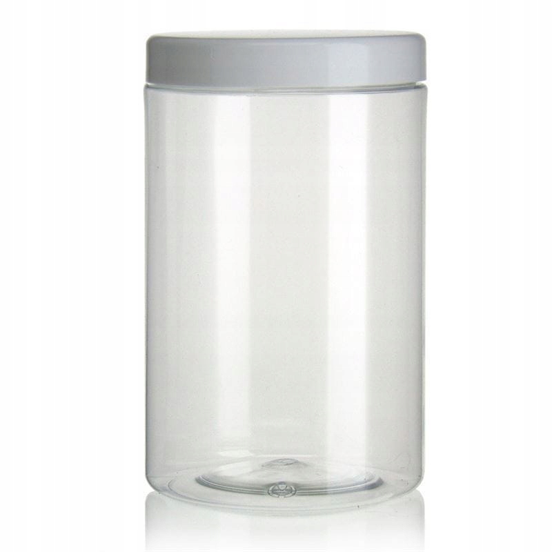 

Słoik Pojemnik Pet 1500ml Z Nakrętką Białą 1.5L