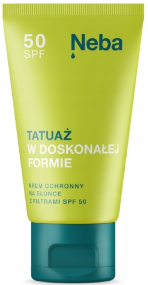 MASŁO do pielęgnacji TATUAŻU CZARNA MAGNOLIA Krem z filtrem UVA SPF50+ NEBA Kod producenta Tattoo Butter 100 ml, zestaw do opalania 50ml