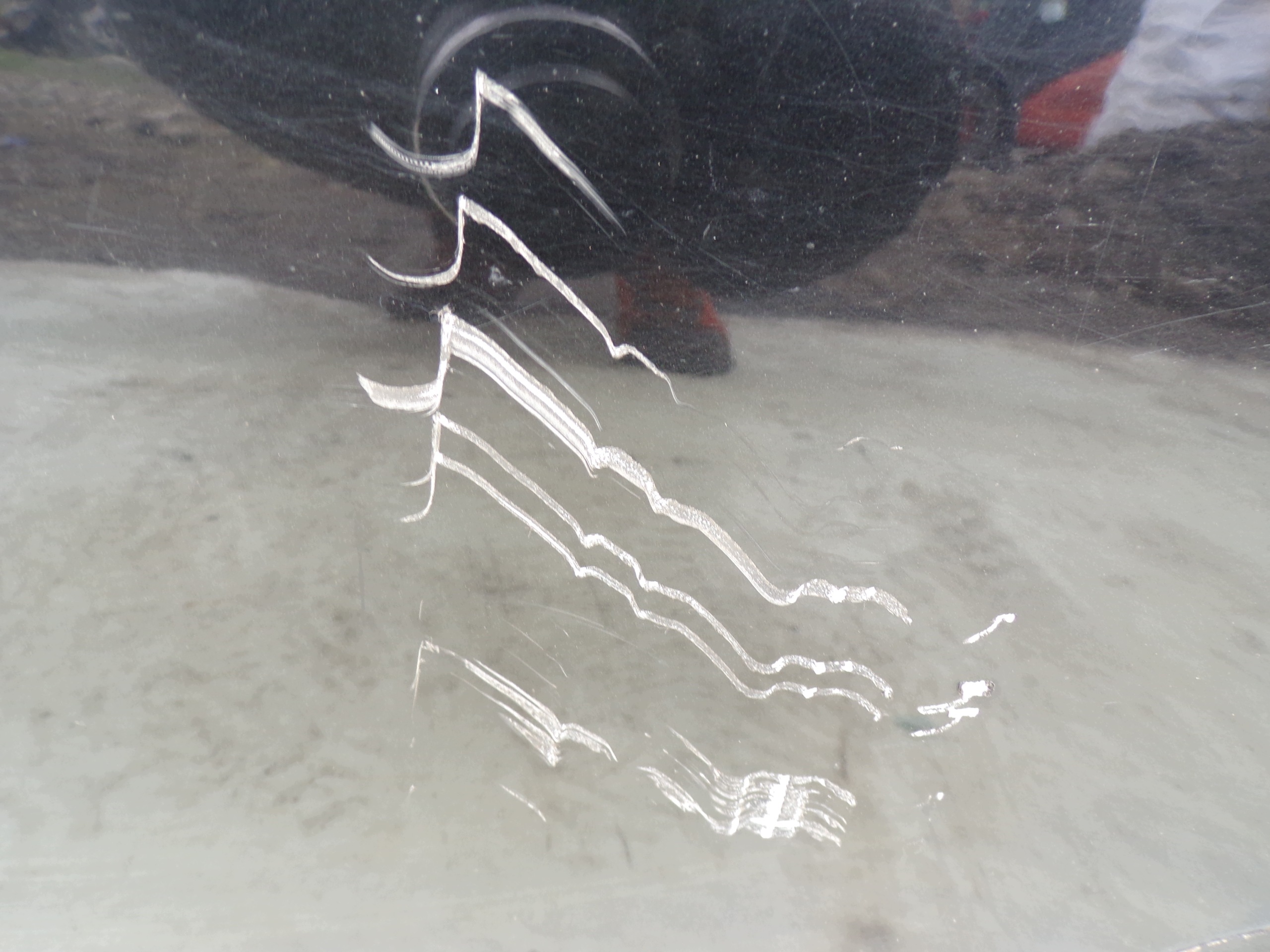 door left rear. rear part TOYOTA AURIS 1 and