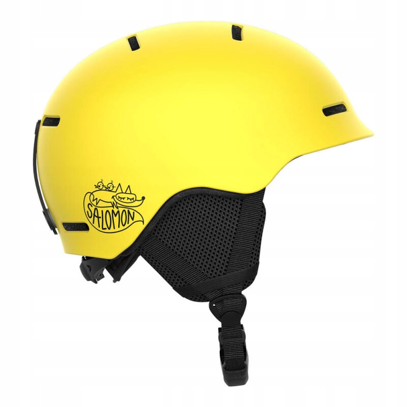 Dětská lyžařská přilba Salomon Orka Vibrant Yellow M 53-56 cm