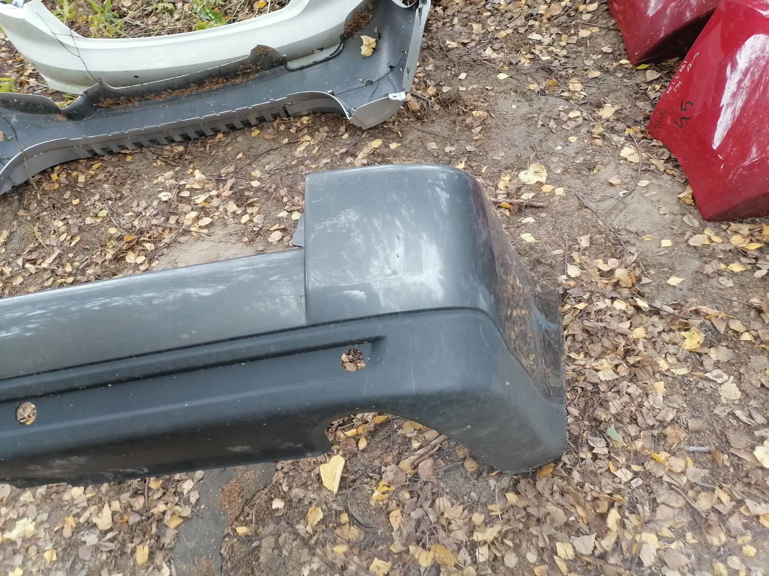 bumper rear part RANGE ROVER SPORT DQC500071