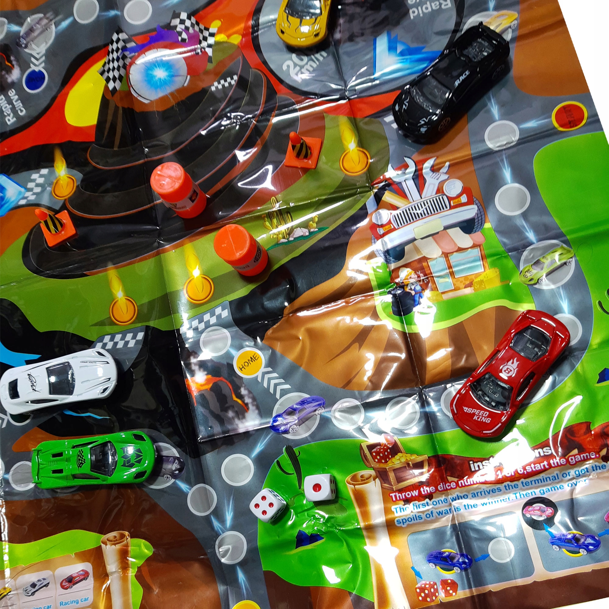 WALIZKA NA RESORAKI AUTKA POLICJA AKCESORIA ZNAKI SAMOCHODY Materiał plastik