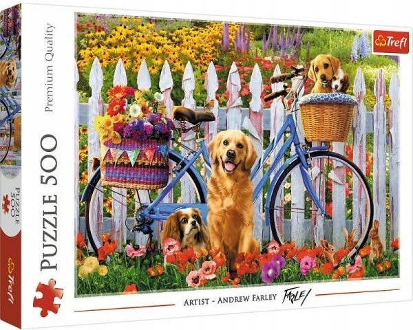 

Puzzle 500 Pieska Przygoda 3 Psy Trefl
