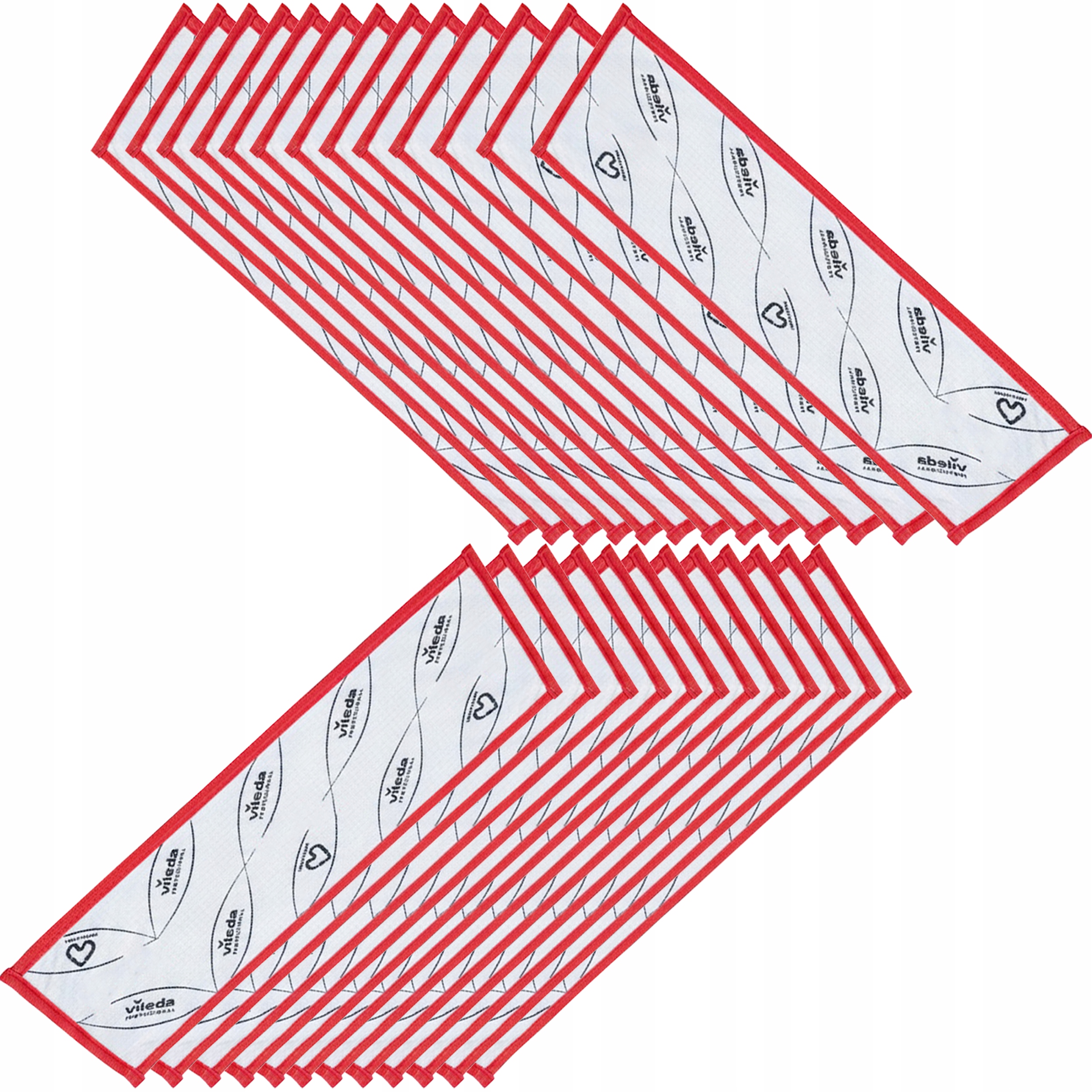 Levně Náplň 25 Ks Mop Vileda Professional R-microone Combispeed Pro Mikrovlákno