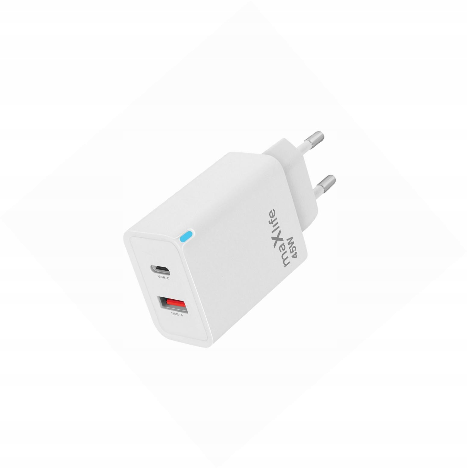 Szybka ładowarka 45W sama kostka 2 wejścia do Xiaomi Redmi Note 13 Pro