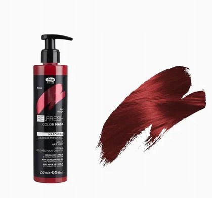 Lisap Re-fresh Barvící maska červená červená 250 ml