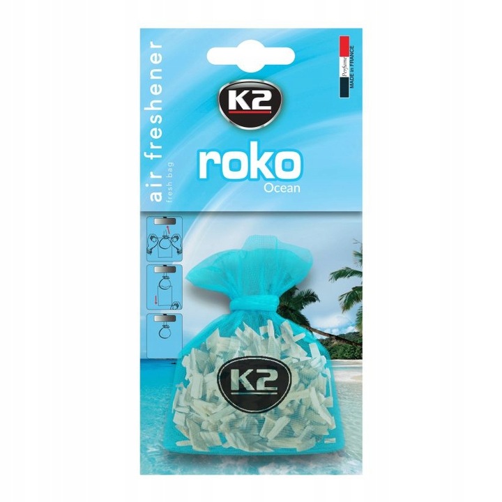 

K2 Roko Zapach Samochodowy Woreczek Ocean 20G