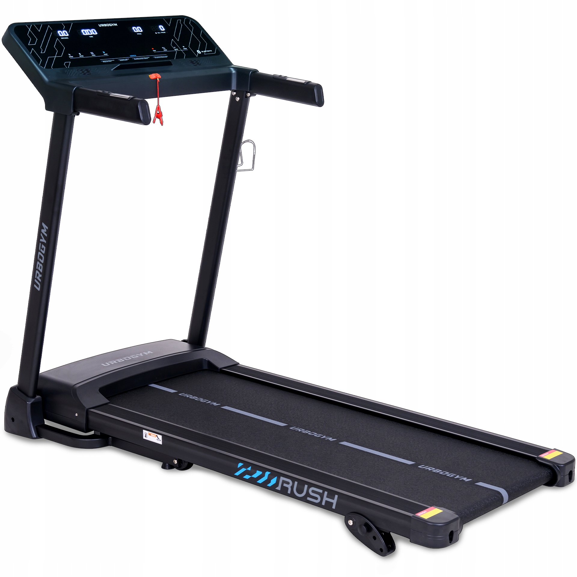 Bieżnia Elektryczna Domowa Rush Regulacja Nachylenia Składana Bluetooth