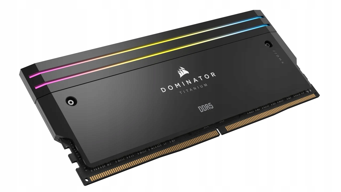 Pamięć RAM Corsair Dominator Titanium RGB, DDR5, 32 GB, 7200MHz