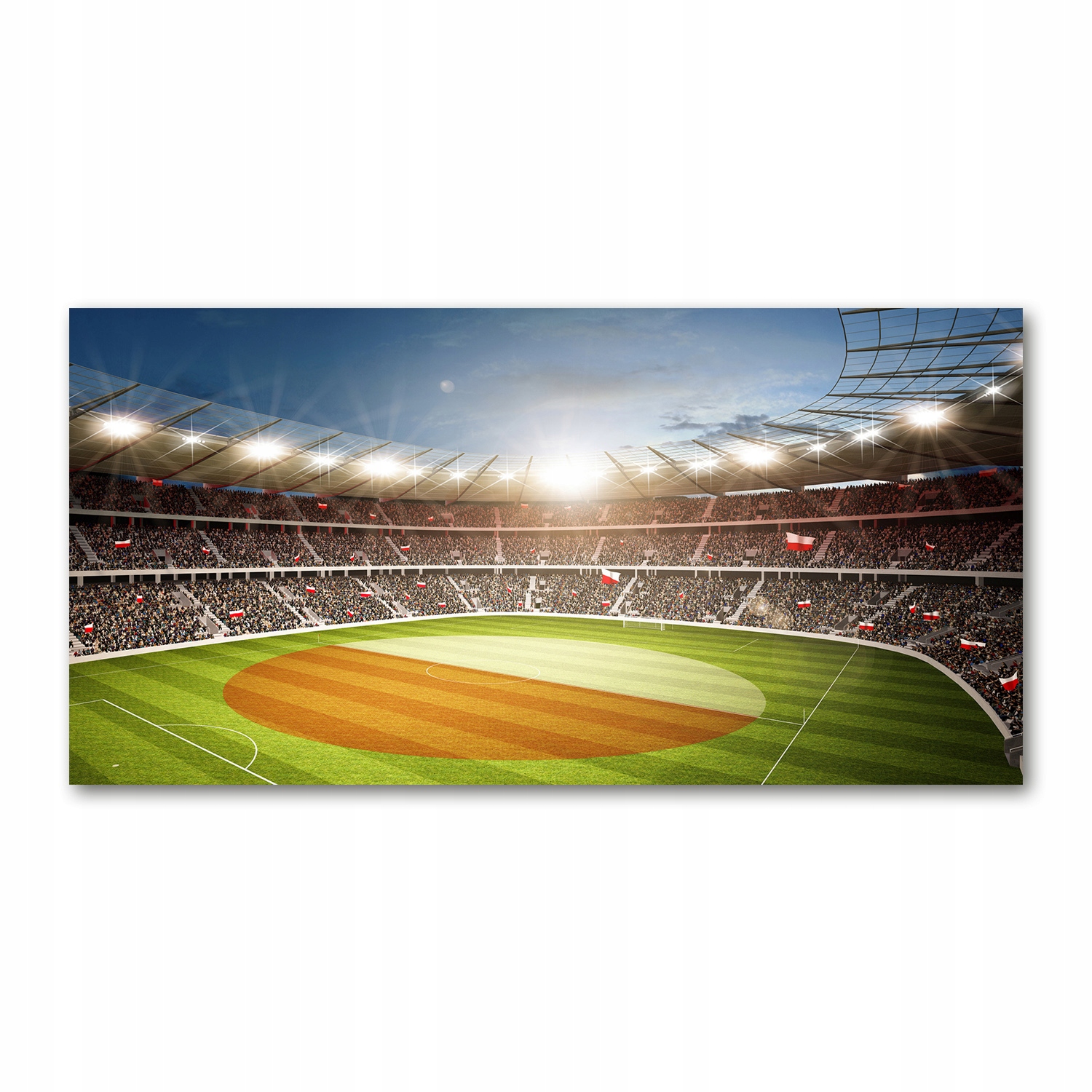 

Foto obraz akryl zdjęcie Stadion Polska 120X60 cm