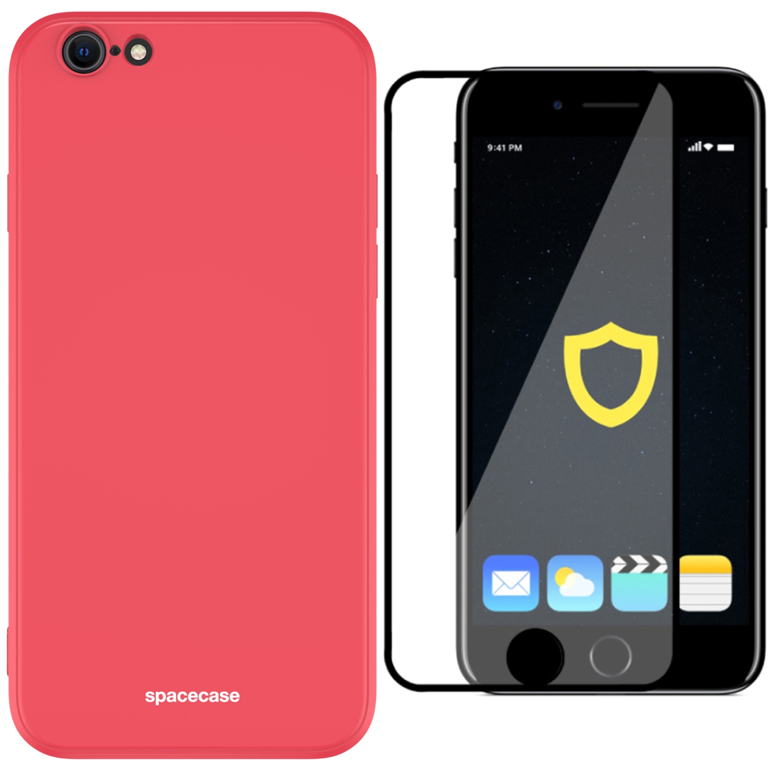 

Etui Matowe Spacecase Do Iphone 7 8 Se Szkło