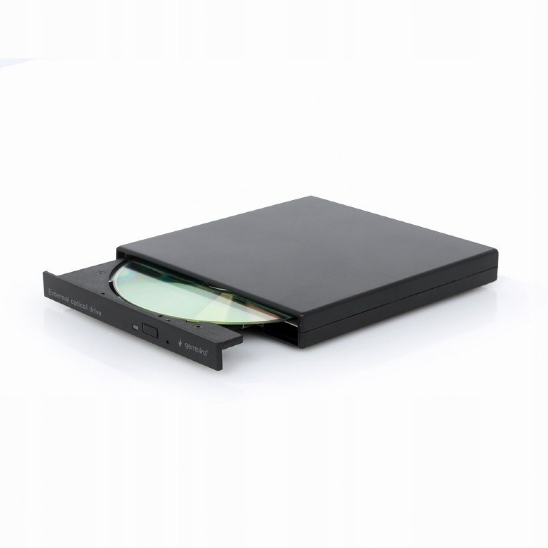 Gembird Zewnętrzna Nagrywarka DVD 8X, CD 24X Usb 2.0 Czarna
