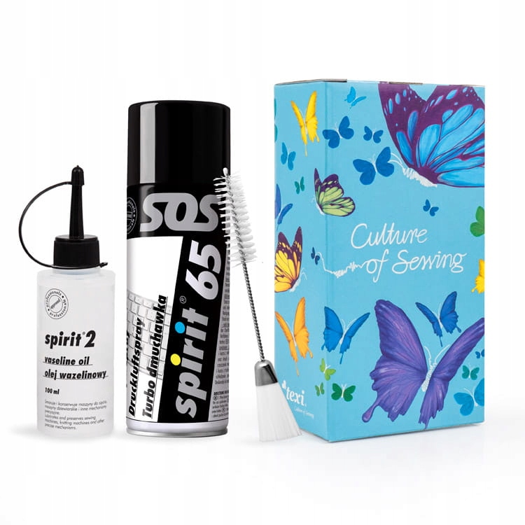 Zestaw do czyszczenia maszyny do szycia TEXI 4079 Marka Spirit