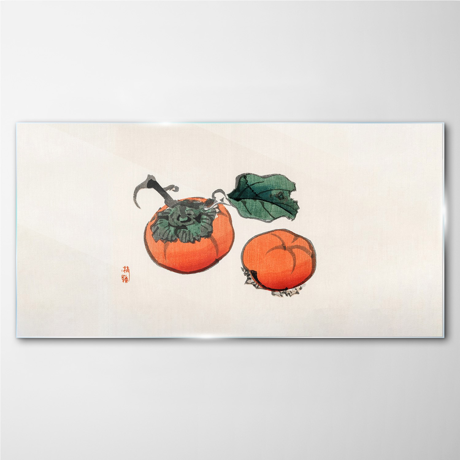 

Szklany obraz na ścianę Warzywa dynia 100x50 cm