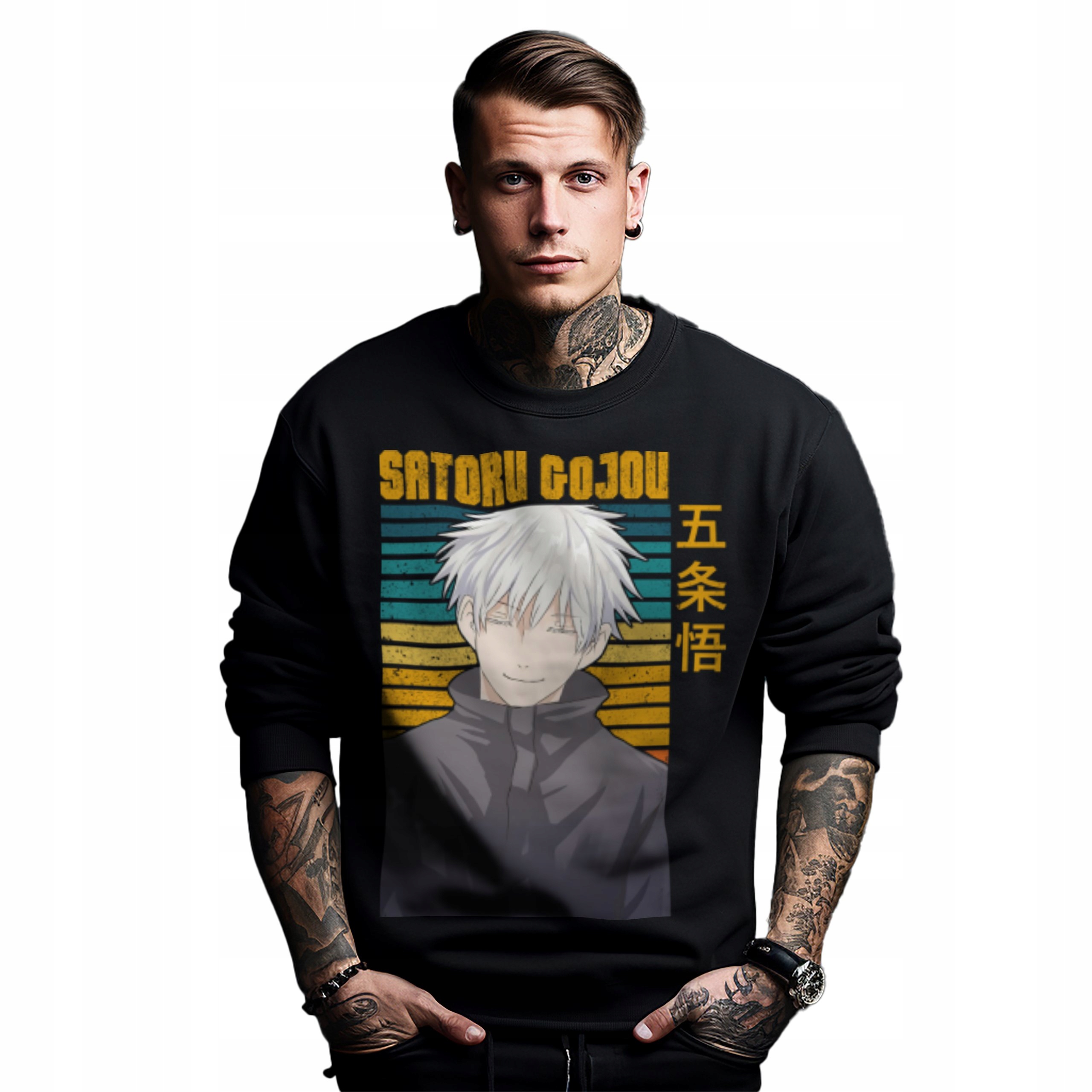 Mikina s potiskem Anime Satoru Gojo