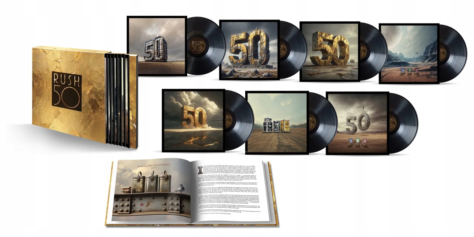 Rush: Rush 50 (Deluxe) 7Vinyl (lp)