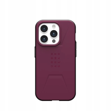 Pouzdro pouzdra kryt Uag Civilian MagSafe pro iPhone 15 Pro purpurové